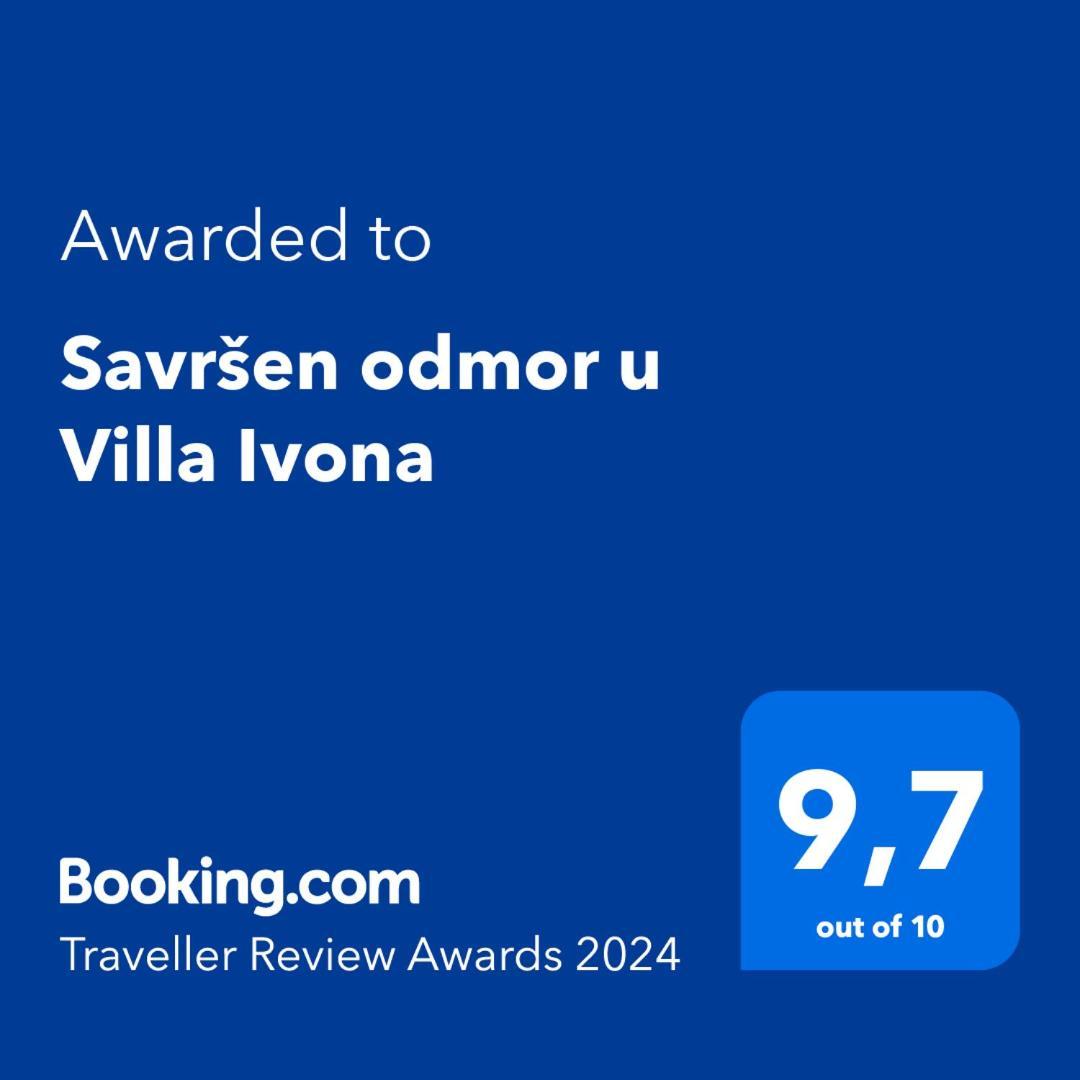 Savrsen Odmor U Villa Ivona Zadar Eksteriør bilde